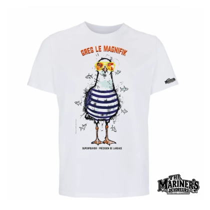 T-shirt Greg le Magnifik | Je Dévore Ma Bretagne