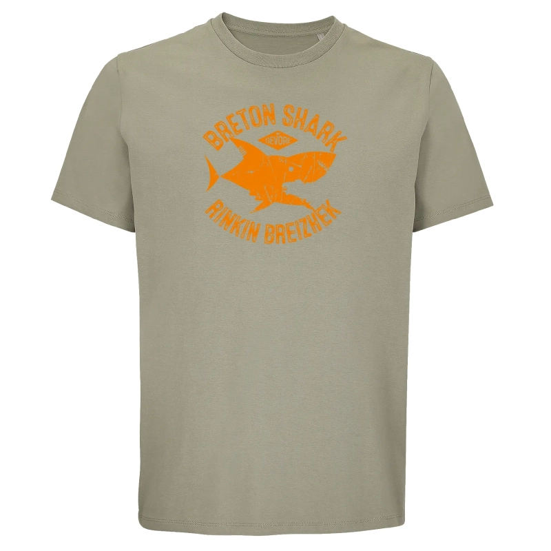 T-shirt kaki homme personnalisable