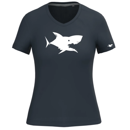T-shirt bleu marine femme personnalisable
